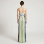 Elegant Sequin Maxi Dress with Halterneck – Glamorous Evening Dress for Party & Wedding-Dresses-Green-S-Moninavi