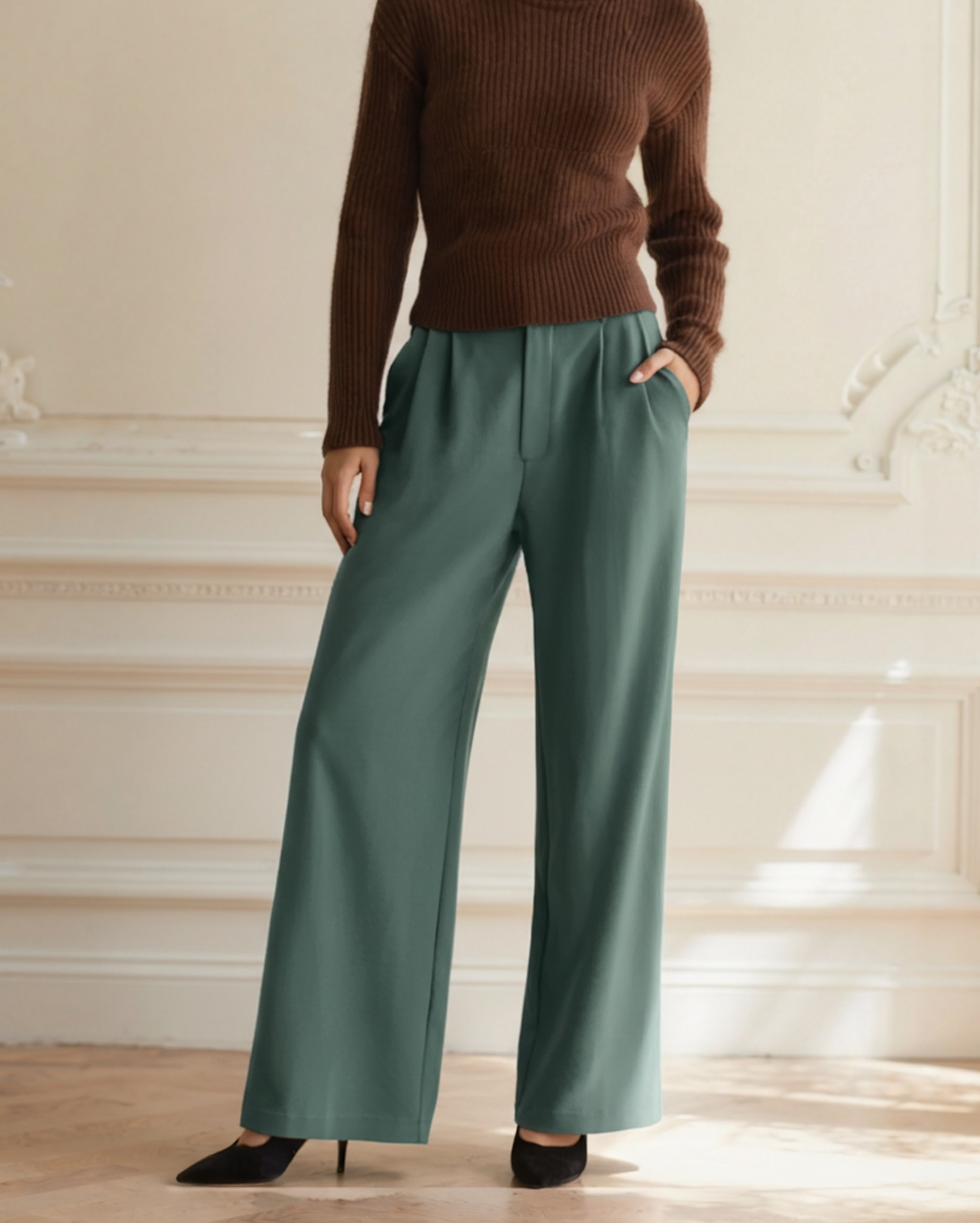Serena Wide-Leg Trousers 8